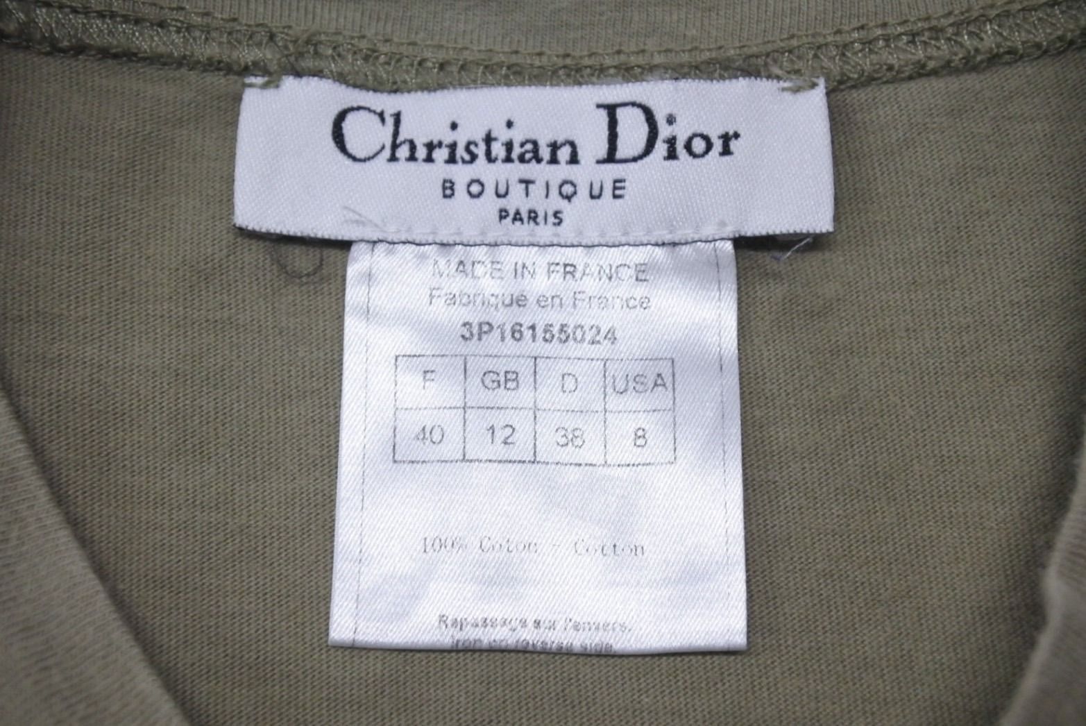 ChristianDior クリスチャンディオール 半袖Tシャツ 3P16155024 サイズ