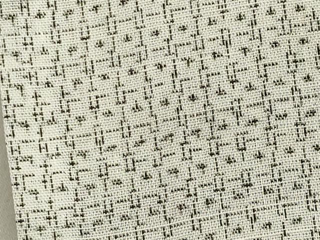 平和屋着物＊希少 夏物 石川県指定無形文化財 能登上布 本