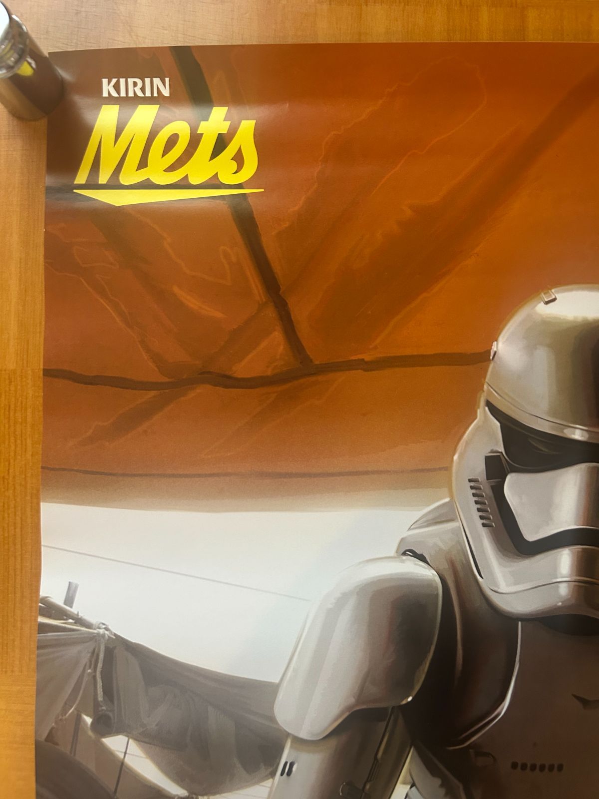 貴重　スター・ウォーズ　フォースの覚醒　METS　販促用ポスター　B2サイズ 貴重 スター・ウォーズ フォースの覚醒 METS 販促用ポスター B2