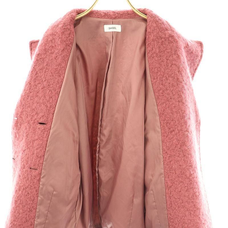 スナイデル SNIDEL 23AW コクーンボアコート チェスター