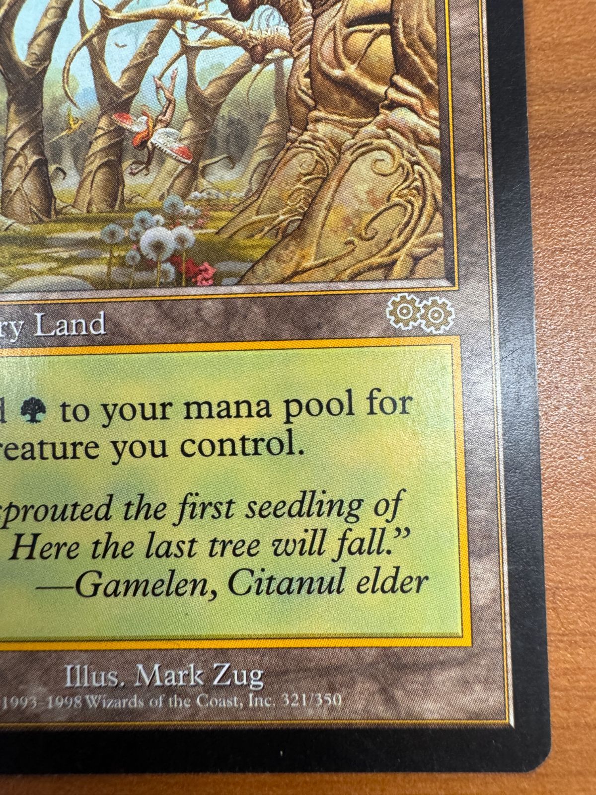 マジック：ザ・ギャザリング - MTG USG ガイアの揺籃の地 gaea&#39;s cradle 英語版 Gaea's Cradle JPN / ガイアの揺籃の地 regular from Urza's