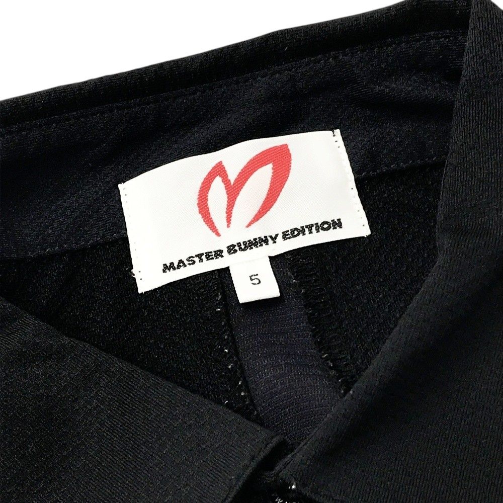 サイズ 5 MASTER BUNNY EDITION マスターバニーエディション 半袖ポロシャツ ブラック系 240101537992 ゴルフウェア メンズ ストスト LLC-HASEGAWATOSO_COM