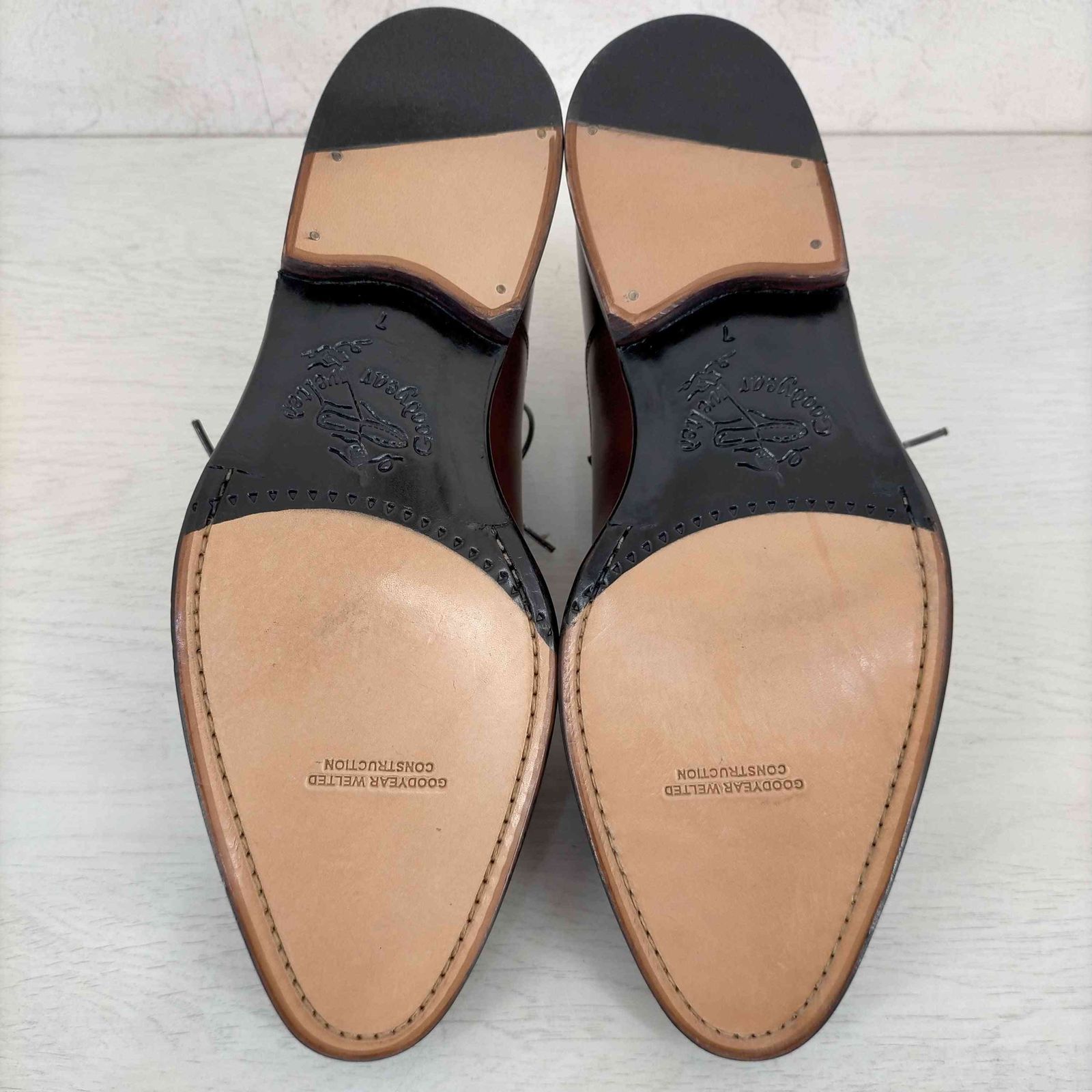 良品 ジャランスリウァヤ レザーシューズ ストレートチップ BANDUNG 黒 ビジネスシューズ | 98321 Bandung / BLACK CALF (DAINITE SOLE