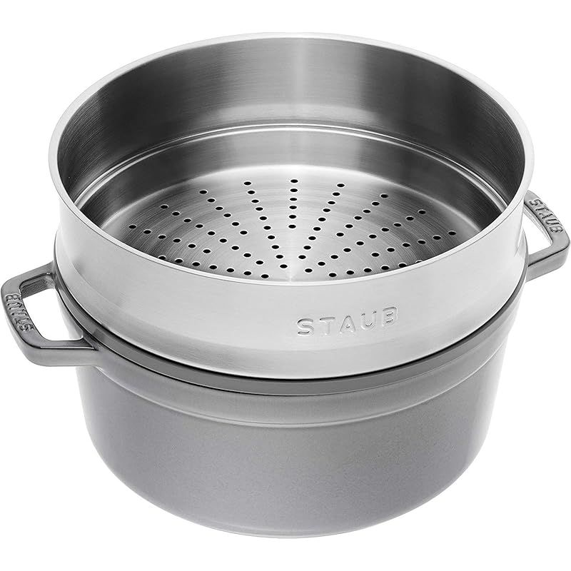 STAUB LA COCOTTE グレー 26cmストウブ鍋鋳物調理