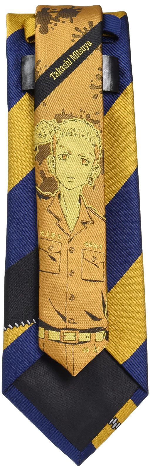 -006 隆 三ツ谷 ネイビー2 ネクタイ 東京リベンジャーズ 標準 フローレンスペック