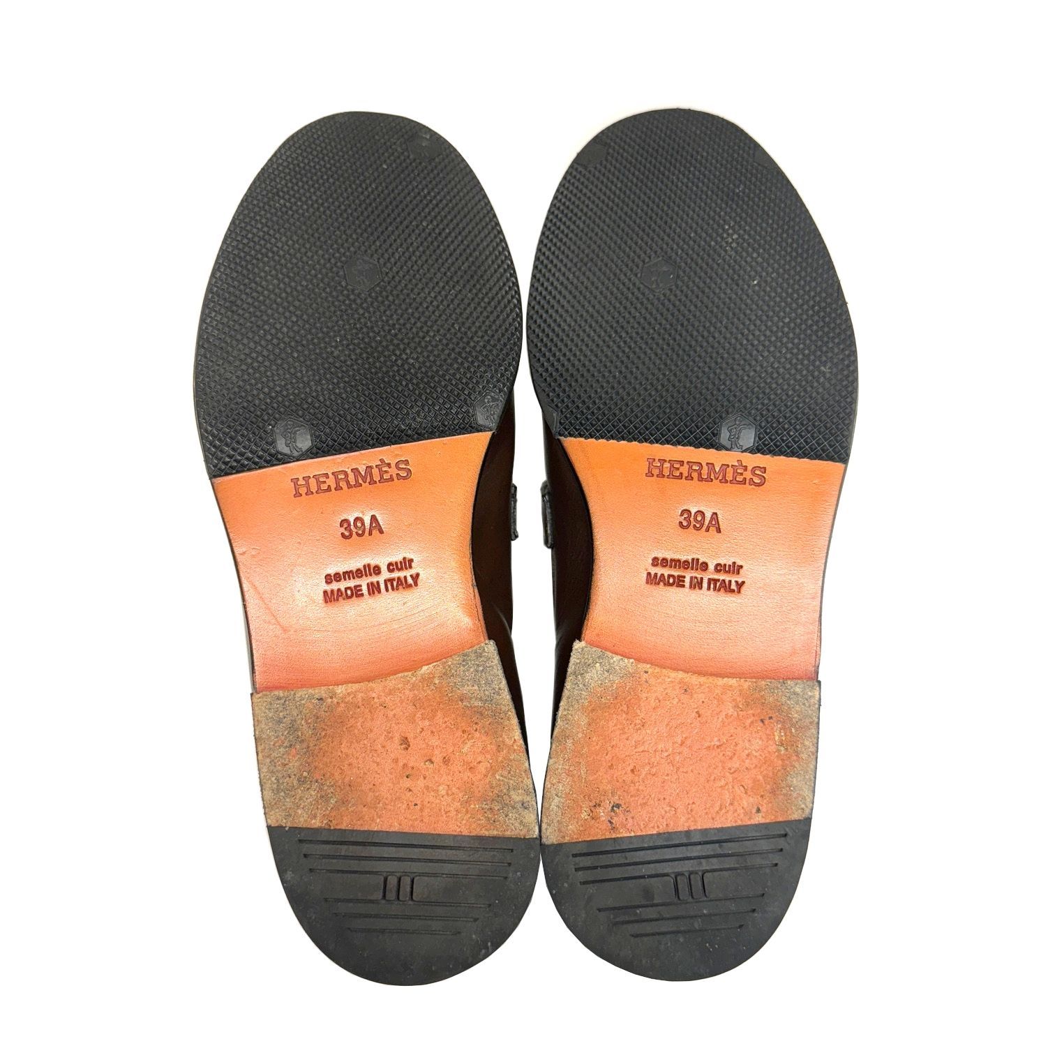 HERMES エルメス モカシン デスタン ケリー ケリー金具 シルバー