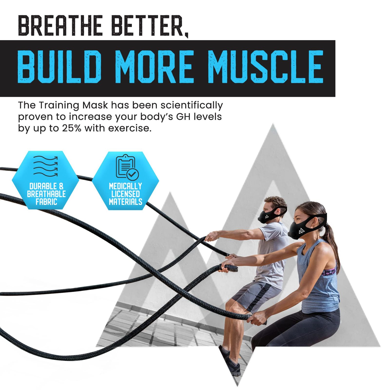 TRAININGMASK2.0 呼吸筋 室内トレーニング 肺活量 持久力〔アメリカで研究を重ねた持久力 Black L鍛錬デバイス〕短時間で減量 ランニング サッカー バスケ クロスフィット L Black ブラック L USTAUSTRALIA_COM_AU