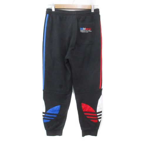 アディダスオリジナルス adidas originals アディカラー トリコロールスウェットパンツ TRICOL SWEATPANTS ジョガーパンツ  ロング丈 ロゴ刺繡 3ライン マルチカラー L 黒 ブラック GN4454 /FF7 □GY18 - メルカリ