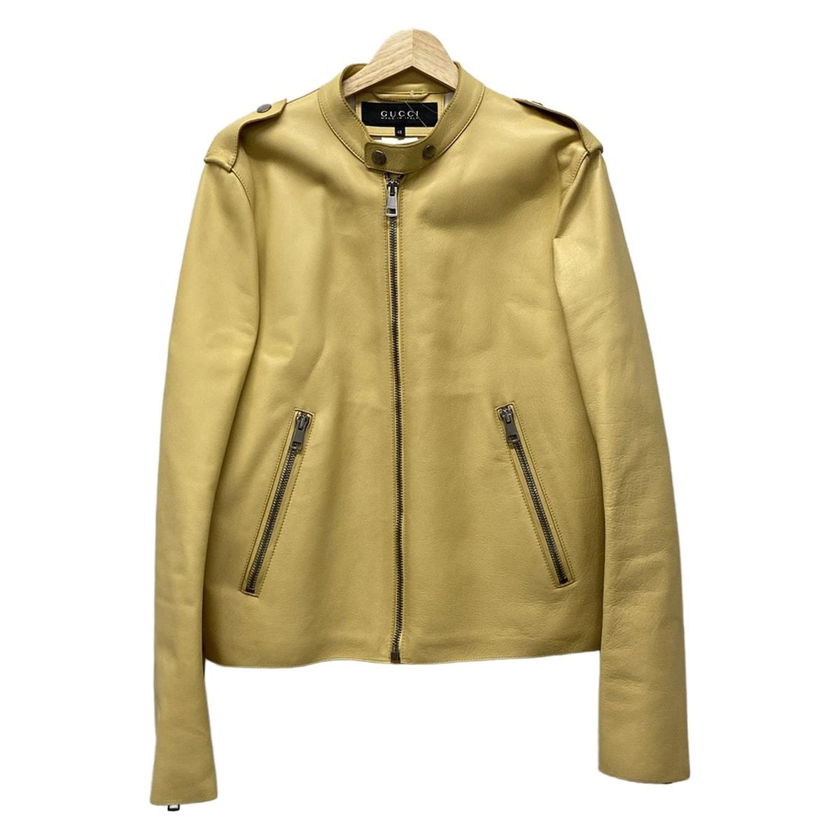 GUCCI(グッチ) ライダースジャケット サイズ48 M メンズ