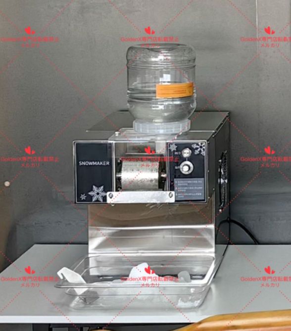 糸ピンスマシン　かき氷マシン　スノーパウダー　動作確認済 糸ピンスかき氷マシン スノーパウダー 動作確認済 - メルカリ
