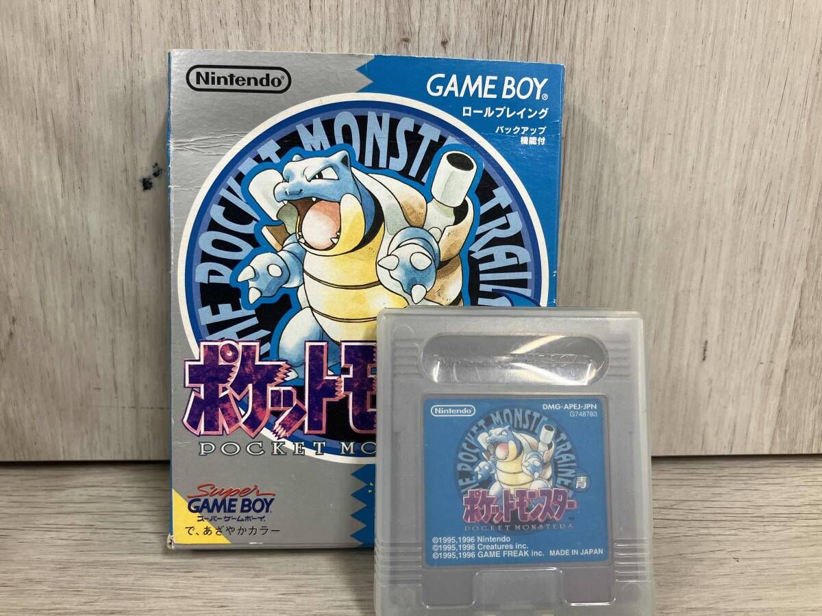 3. 動作 済 GB ポケットモンスター 青 マップ