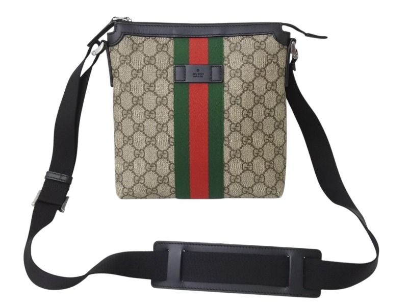 GUCCI グッチ ショルダーバッグ GGスプリーム フラット