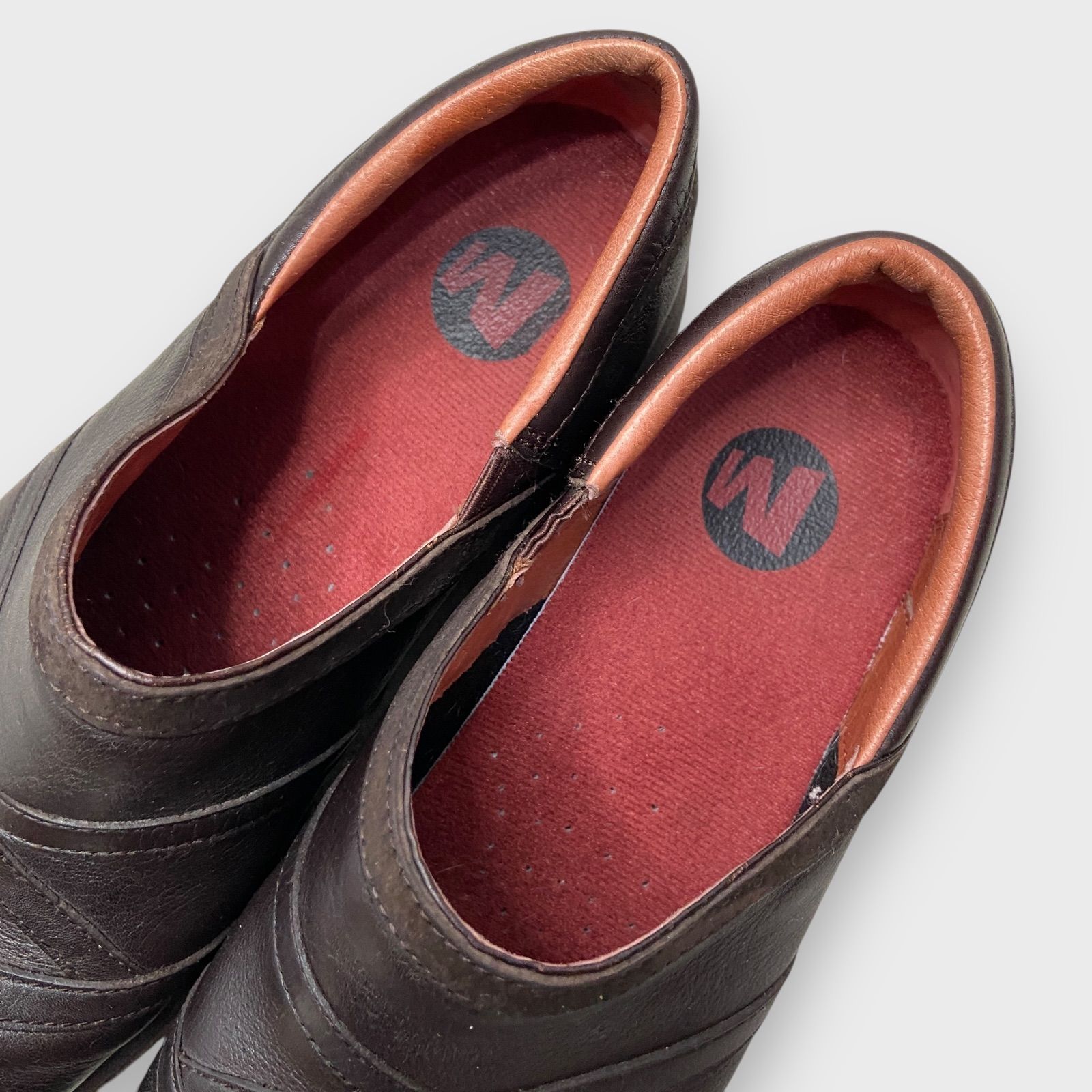 ☆MERRELL☆メレル☆レザースリッポン☆コンフォートシューズ 
