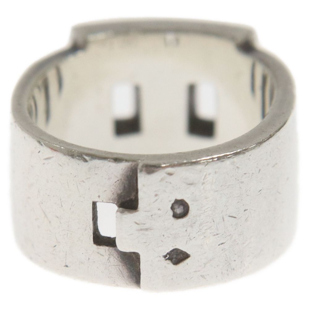 HERMES (エルメス) ヘラクレス リング Hロゴ リング シルバー