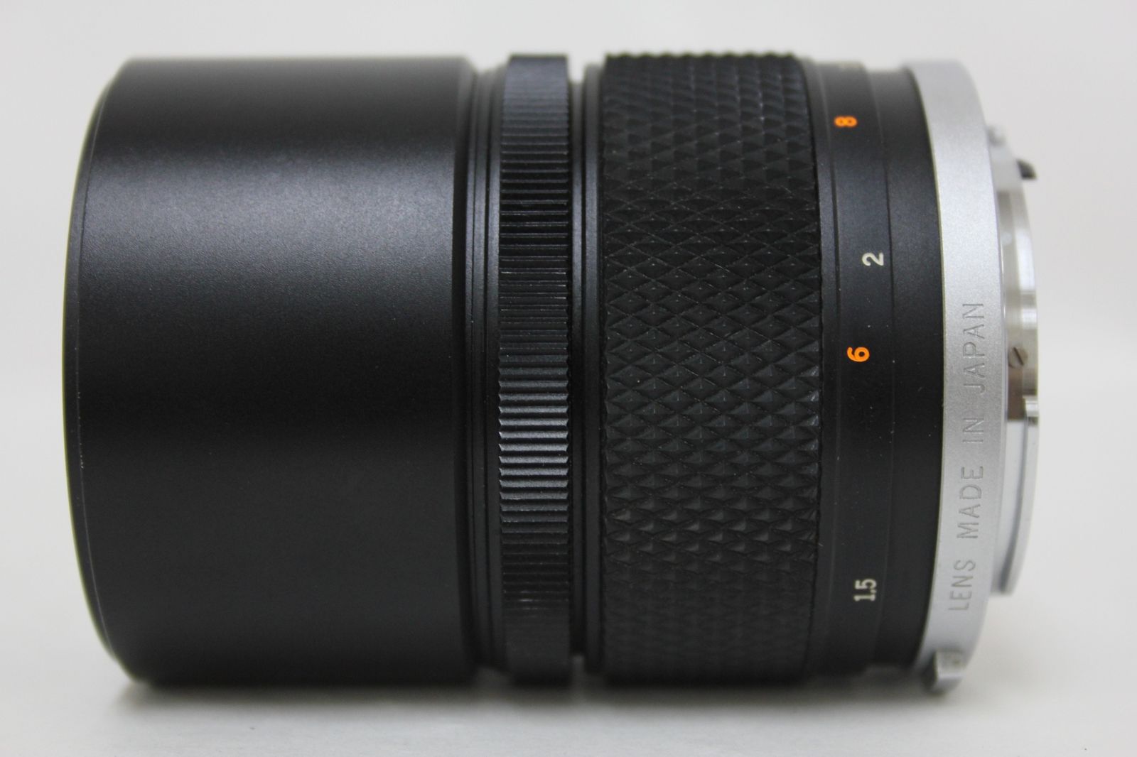 【動作確認済】OLYMPUS ペン用 100mm f3.5純正フード&キャップ付 ペンFのE.Zuiko Auto-T 100mm F3.5望遠レンズ。: よもやまカメラ