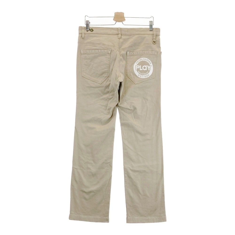 パーリーゲイツ ストレッチパンツ ベージュ系 ゴルフウェア メンズ