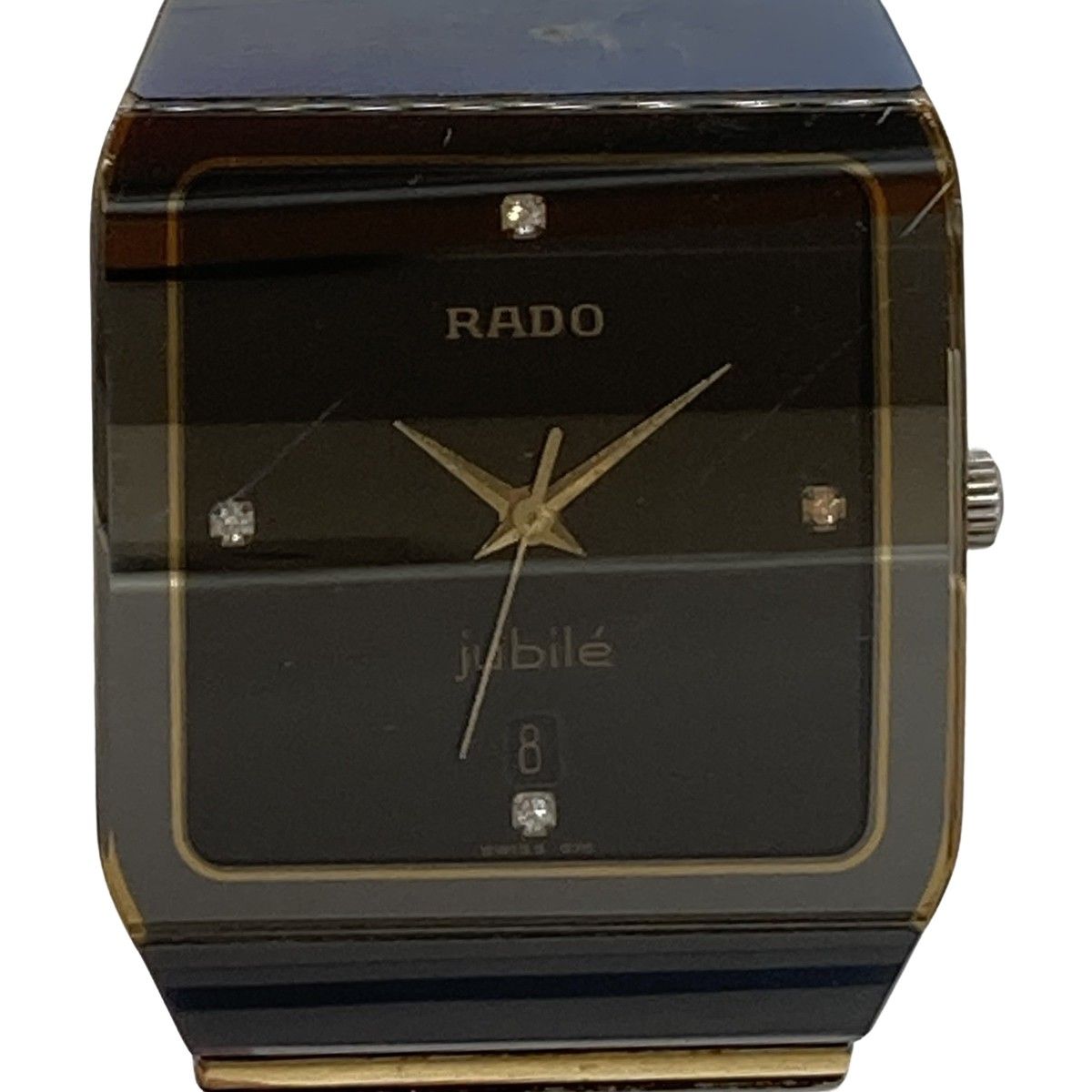 RADO jubilé 黒　ラドー　ジュビリー　メンズ腕時計129.0266.3 ◎◎RADO ラドー アナログ 腕時計 jubile ジュビリー クォーツ