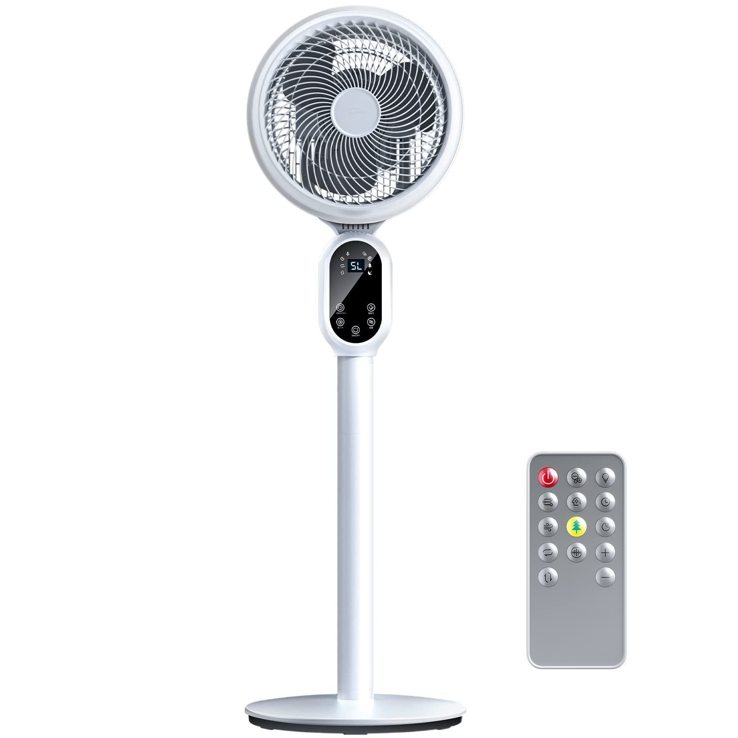 新着商品 サーキュレーター 扇風機 リビング 2025夏新開発＆イオン機能＆360度首振り さーきゅれーたー 省エネ AIモード 節電対策 静音DCモーター 4つの送風モード 3段階風量 12時間切|入タイマー 高さ2段階調節 パワフル送風 一台5役 換