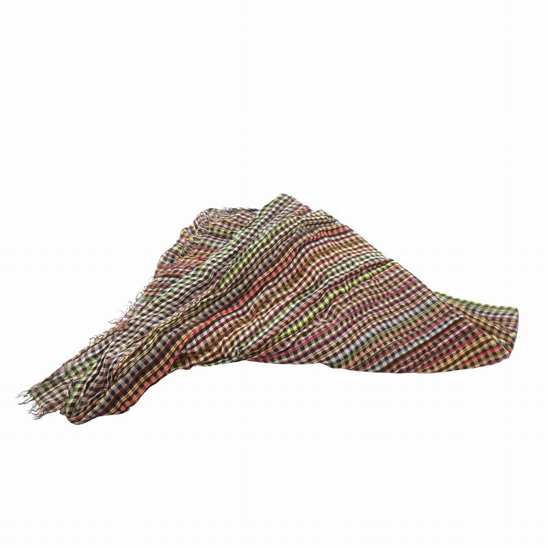 ポールスミス PAUL SMITH ストール マフラー チェック柄 マルチ