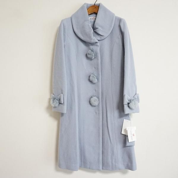 wnc ギャラリービスコンティ GALLERY VISCONTI コート 2 水色系 レース