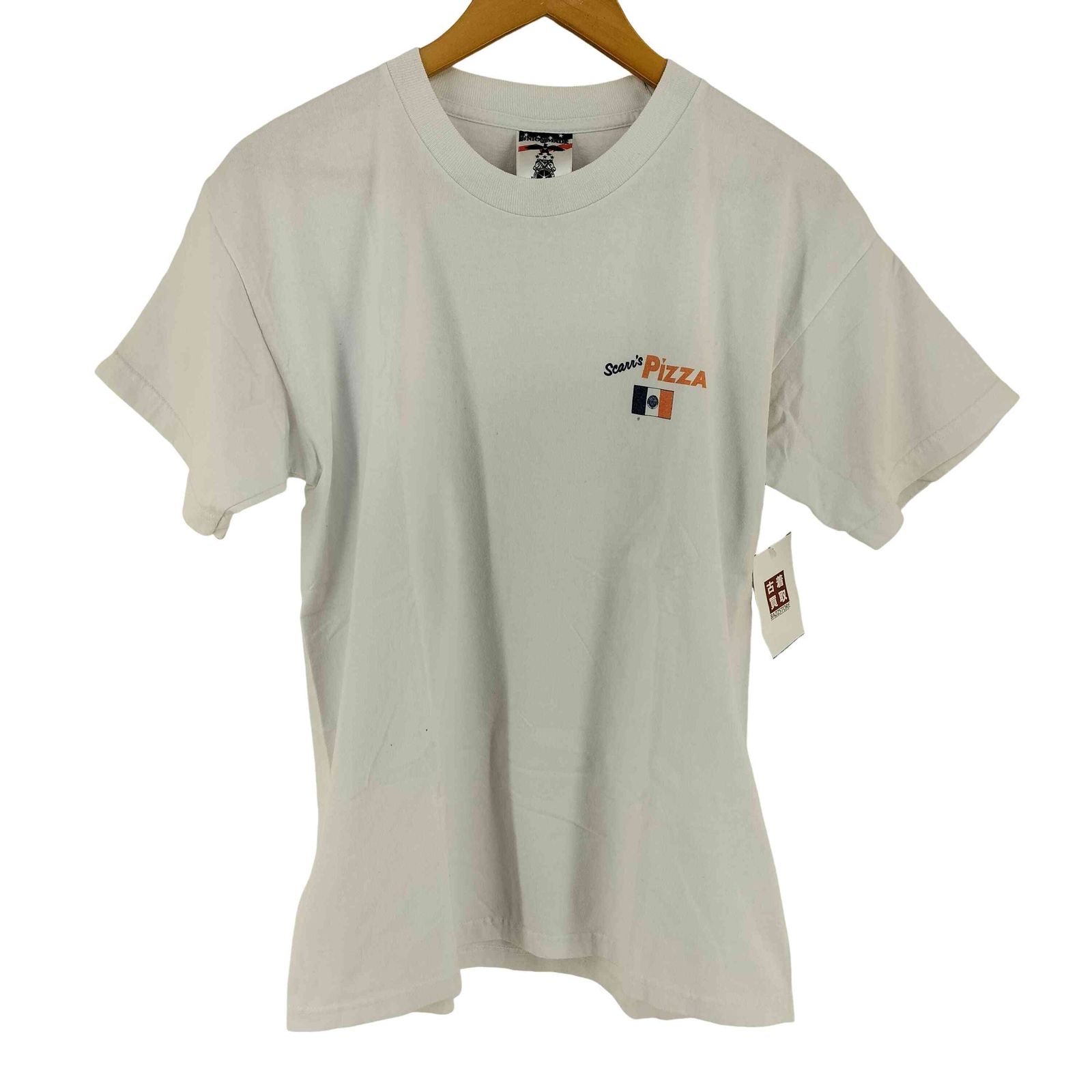 ユーズドフルギ USED古着 企業ロゴ クルーネック Tシャツ メンズ import：L 