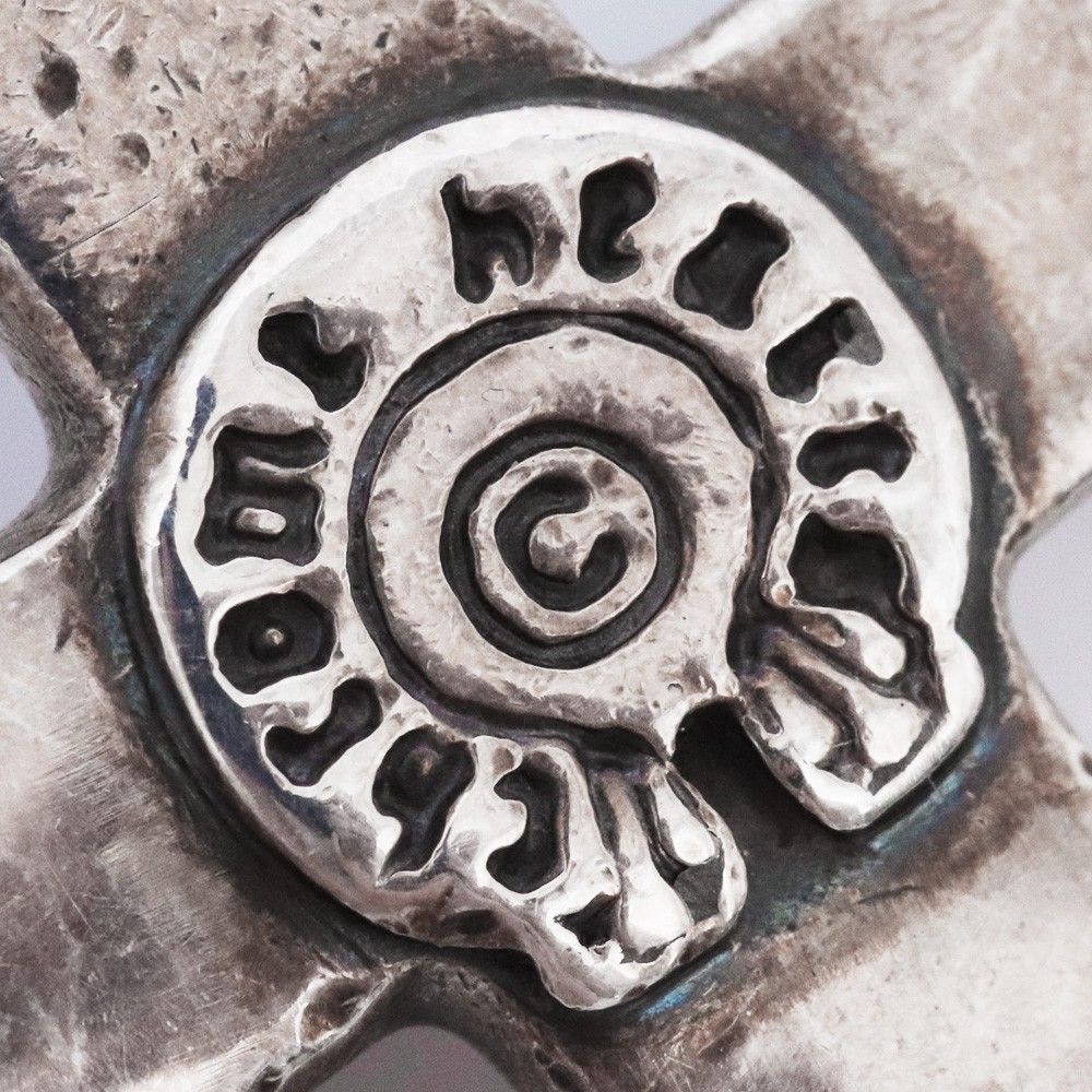 Chrome Hearts CH クロス ラージ with ベイル　正規品 クロムハーツ ラージクロスペンダントwithベイル CHROME HEARTS
