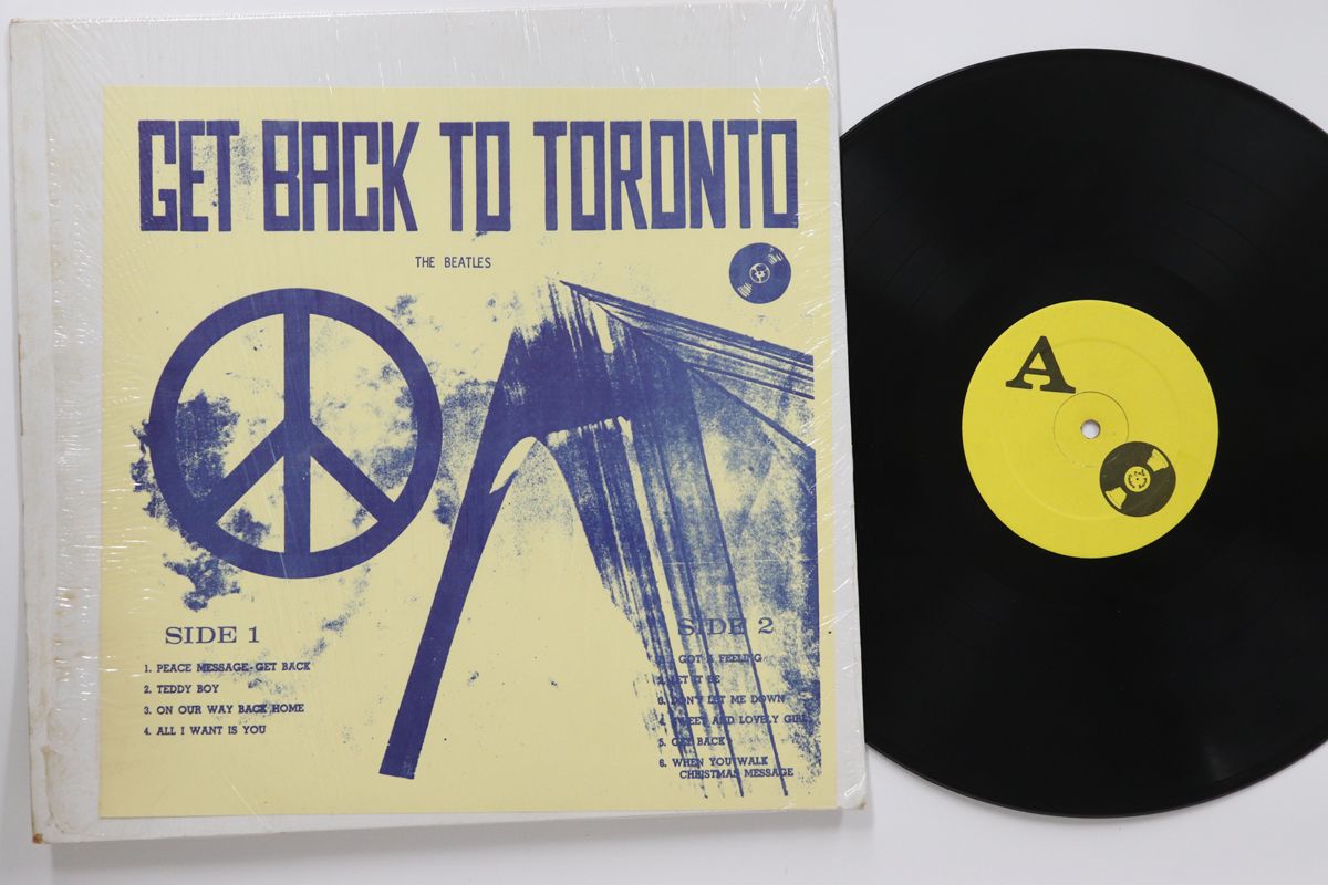 輸入LP Beatles Get Back To Toronto 3519 - /00260 輸入LP Beatles Get Back To Toronto 3519 - /00260 - メルカリ