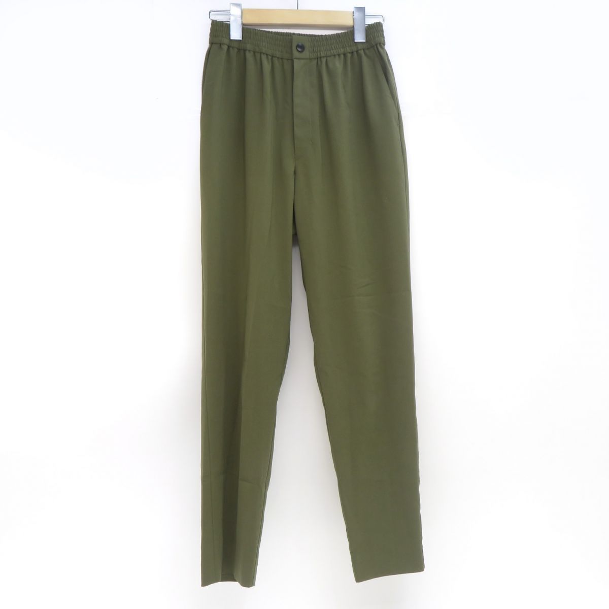 HYKE ハイク ストレッチテーパードパンツ 212-13182 サイズ2 レディース