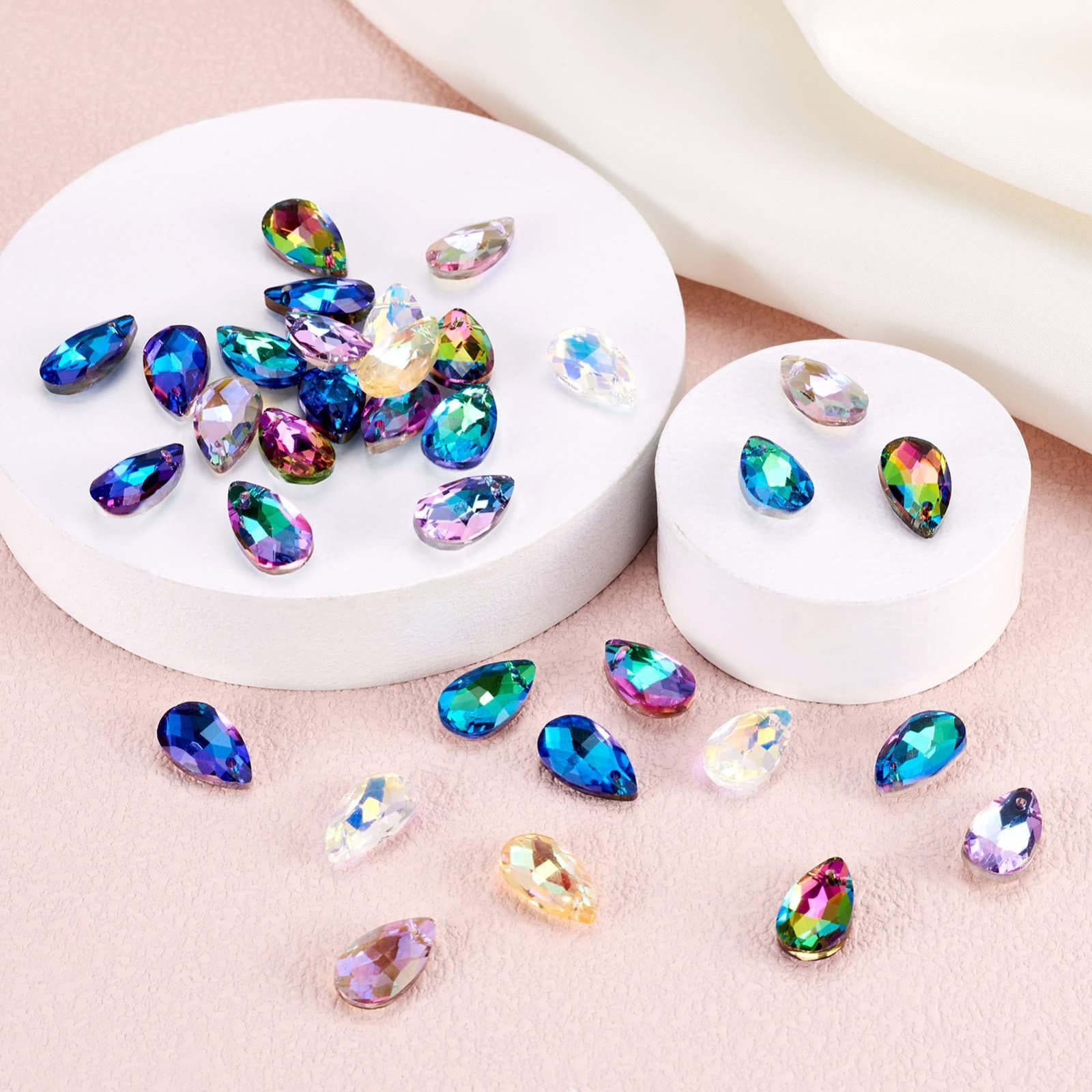 在庫処分】吊り下げ装飾 アクセサリーパーツ カラフル ジュエリー用