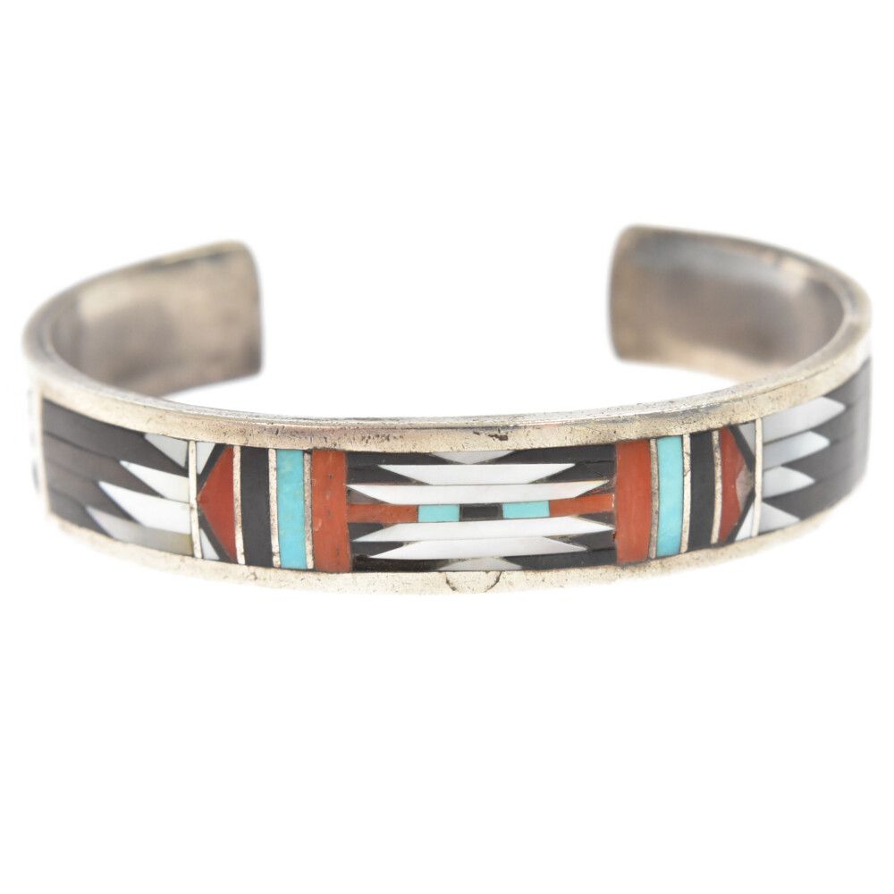 インディアン ジュエリー ズニ インレイ バングル [C.DISHTA] 楽天市場】INDIAN JEWELRY ZUNI SILVER INLAY BANGLE [C.DISHTA