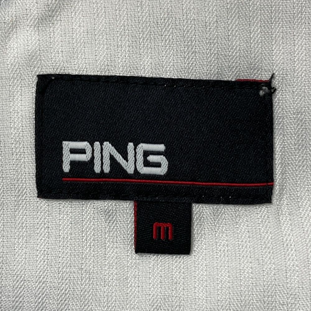 PING ピン 2023年モデル 裏起毛 中綿ロングパンツ ロゴ 総柄