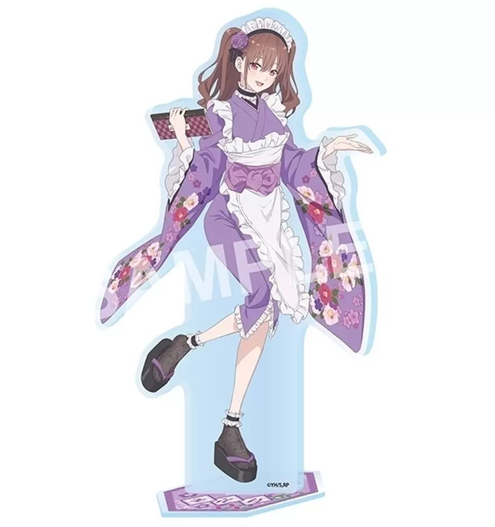 【限定品】2.5次元の誘惑　橘美花莉　アクリルスタンド　アパレルコラボ 中古】アクリルスタンド・アクリルパネル 2.橘美花莉 和風メイド