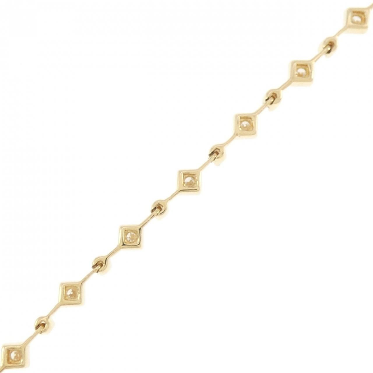 750YG ダイヤモンド ブレスレット