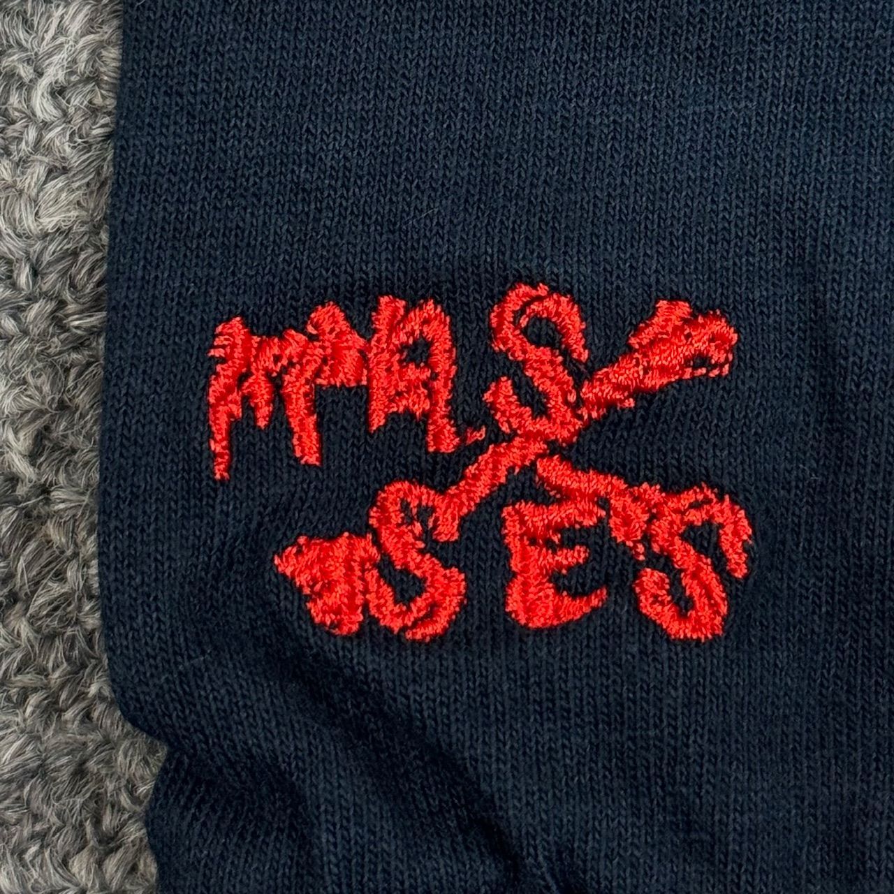 定価20680円 新品 MASSES T-SHIRT L/S E-POPPY 花柄 刺繍 ロング 