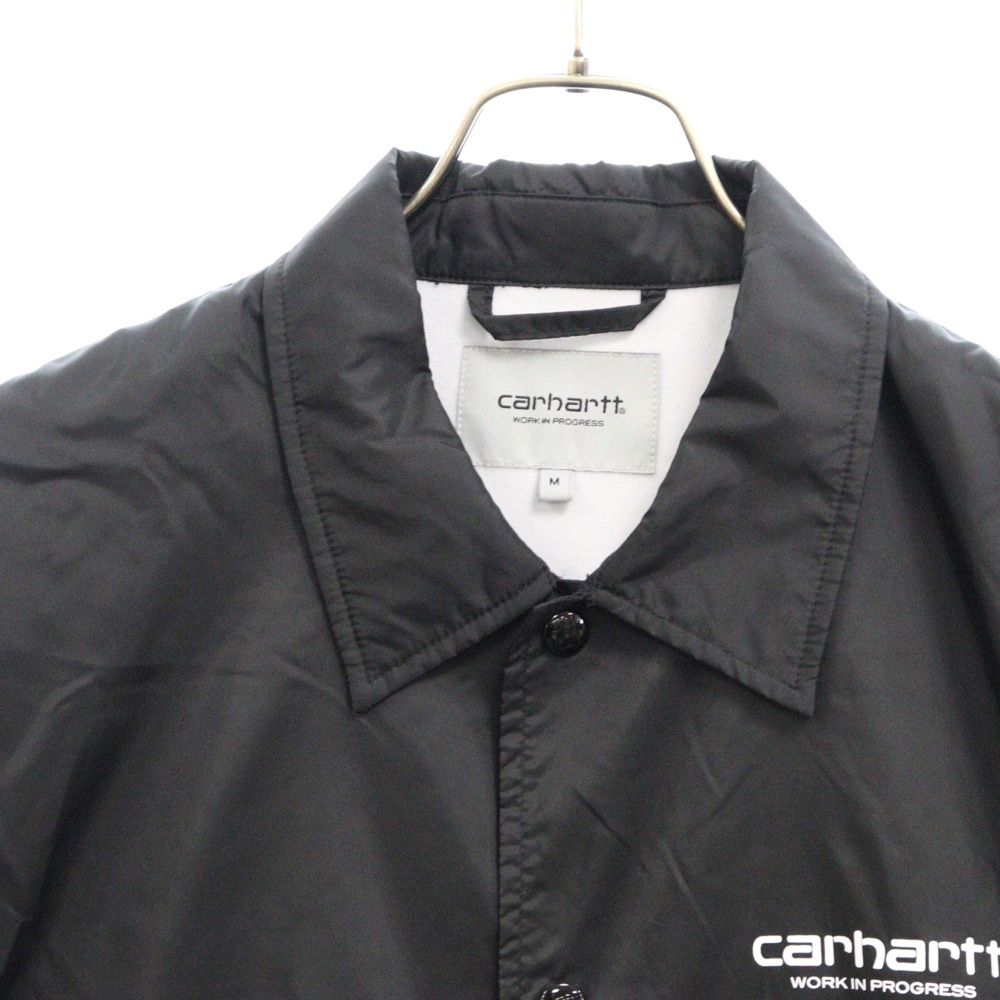 CARHARTT (カーハート) WIP JP 10th COACHJACKET バックプリント ナイロン コーチジャケット ブラック