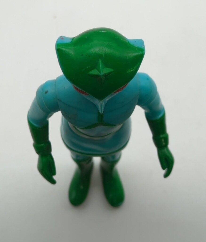 ブルマァク グリーンファイター トリプルファイター ソフビ当時もの