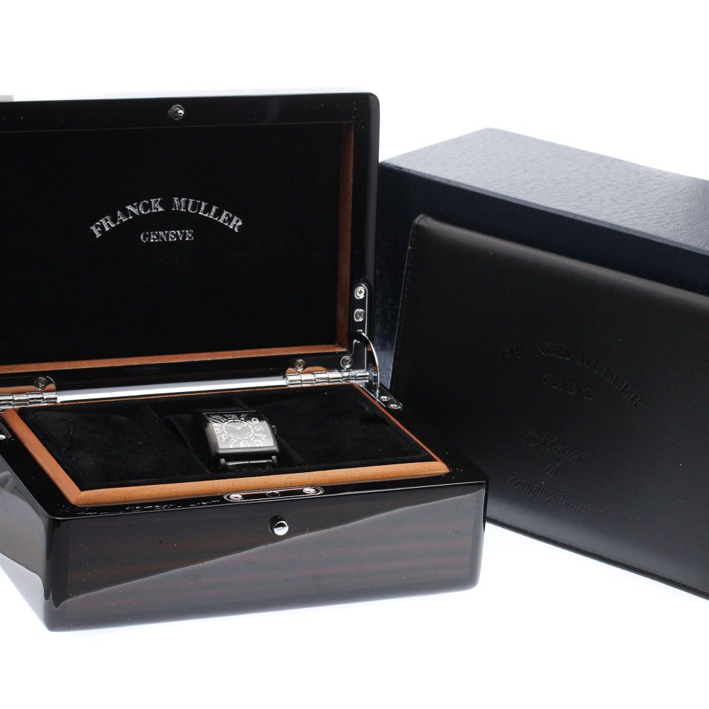 フランクミュラー FRANCK MULLER 6002LQZREL V NR マスタースクエア クォーツ レディース 箱 保証書付き_909119