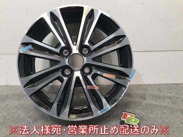 タント カスタム LA600S.LA610S 純正 アルミ1本 4.5J-14inc +45 PCD100 4穴