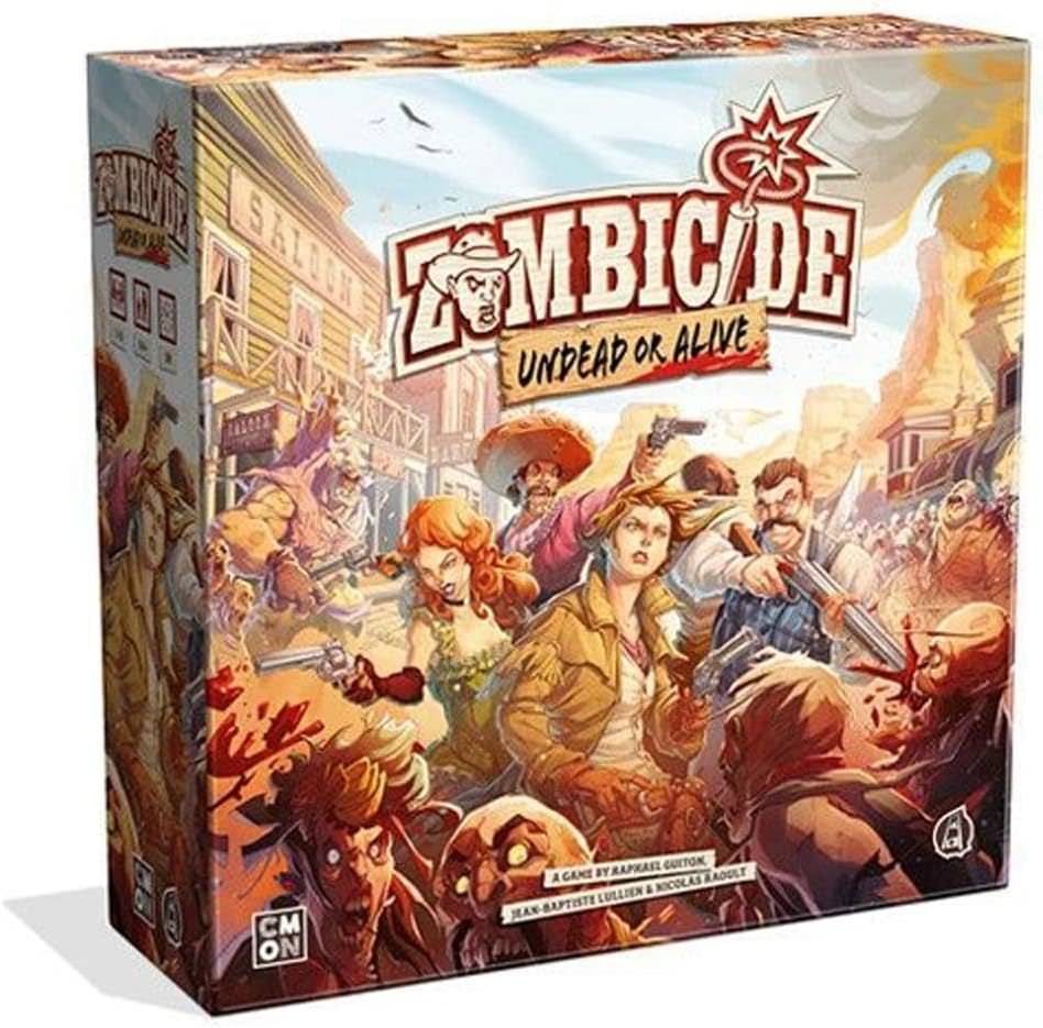 ボードゲーム Zombicide Undead or Alive 協力型戦略 ゾンビサイド アンデッド オア アライブ CMON Limited 西部 英語版 日本語説明書なし