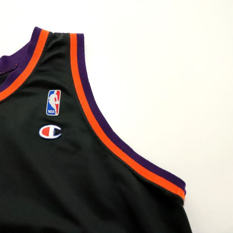90s NBA vintage Champion フェニックス・サンズ 無地 メッシュ