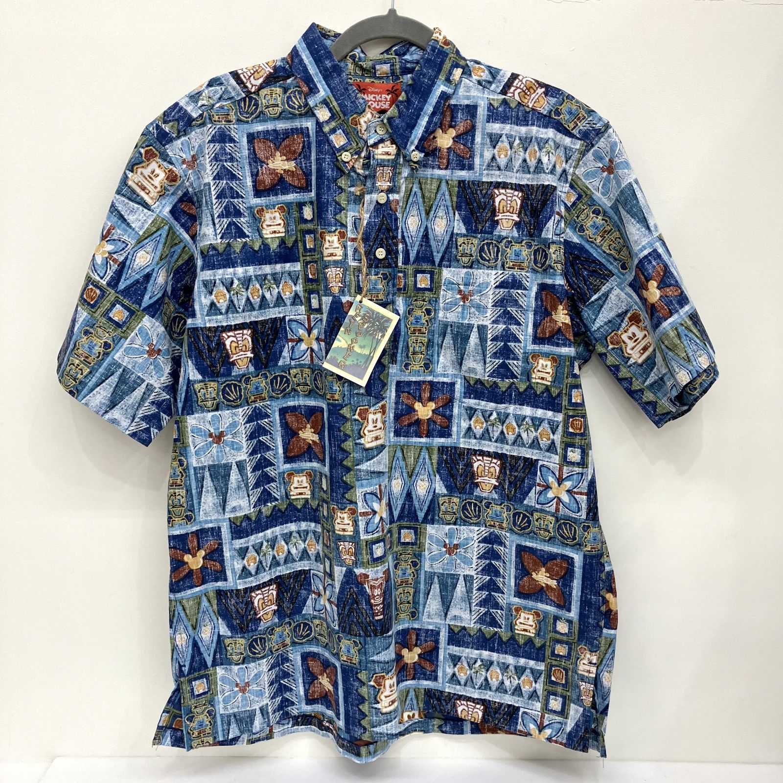 Reyn Spooner × Disney ミッキーマウス アロハシャツ M Deadstock