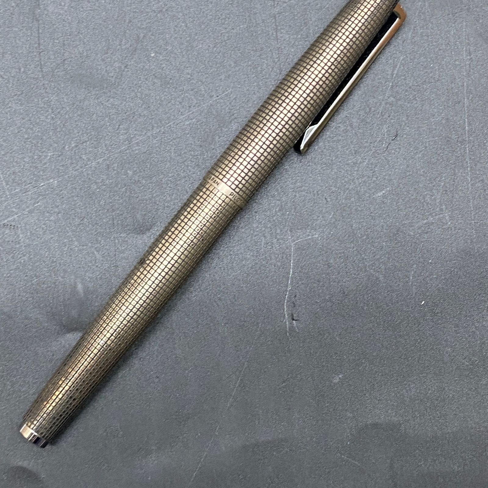 G381④ ペン先18金 パイロット カスタム 万年筆 スターリング
