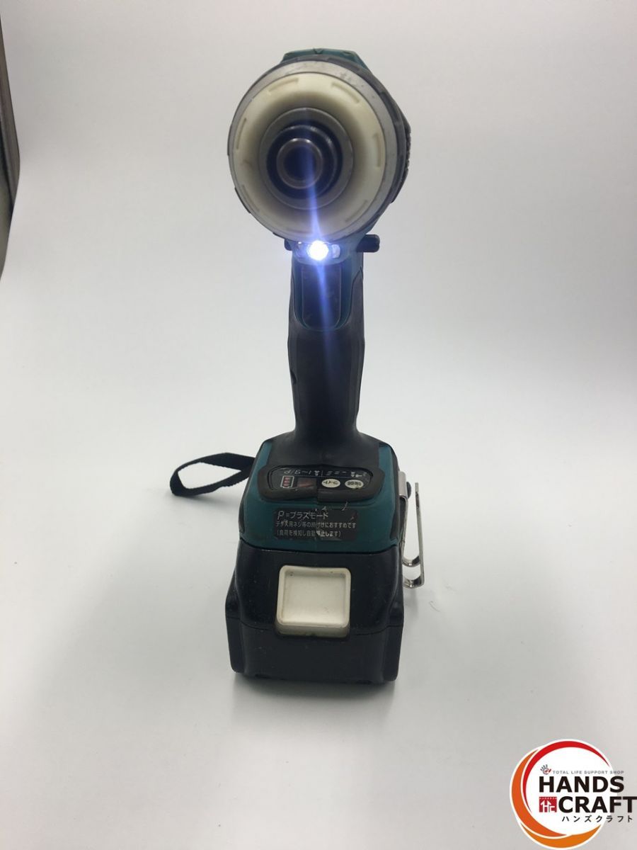 品 マキタ 充電式 4モード インパクトドライバ TP141DRGX フルセット バッテリ2個 18V 6.0Ah 108Wh 充電65回 54回 充電器