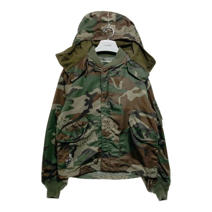 HYSTERIC GLAMOUR ヒステリックグラマー HYS YOUTH A-1 フロートジャケット カモフラージュ 02223AB03 Size M