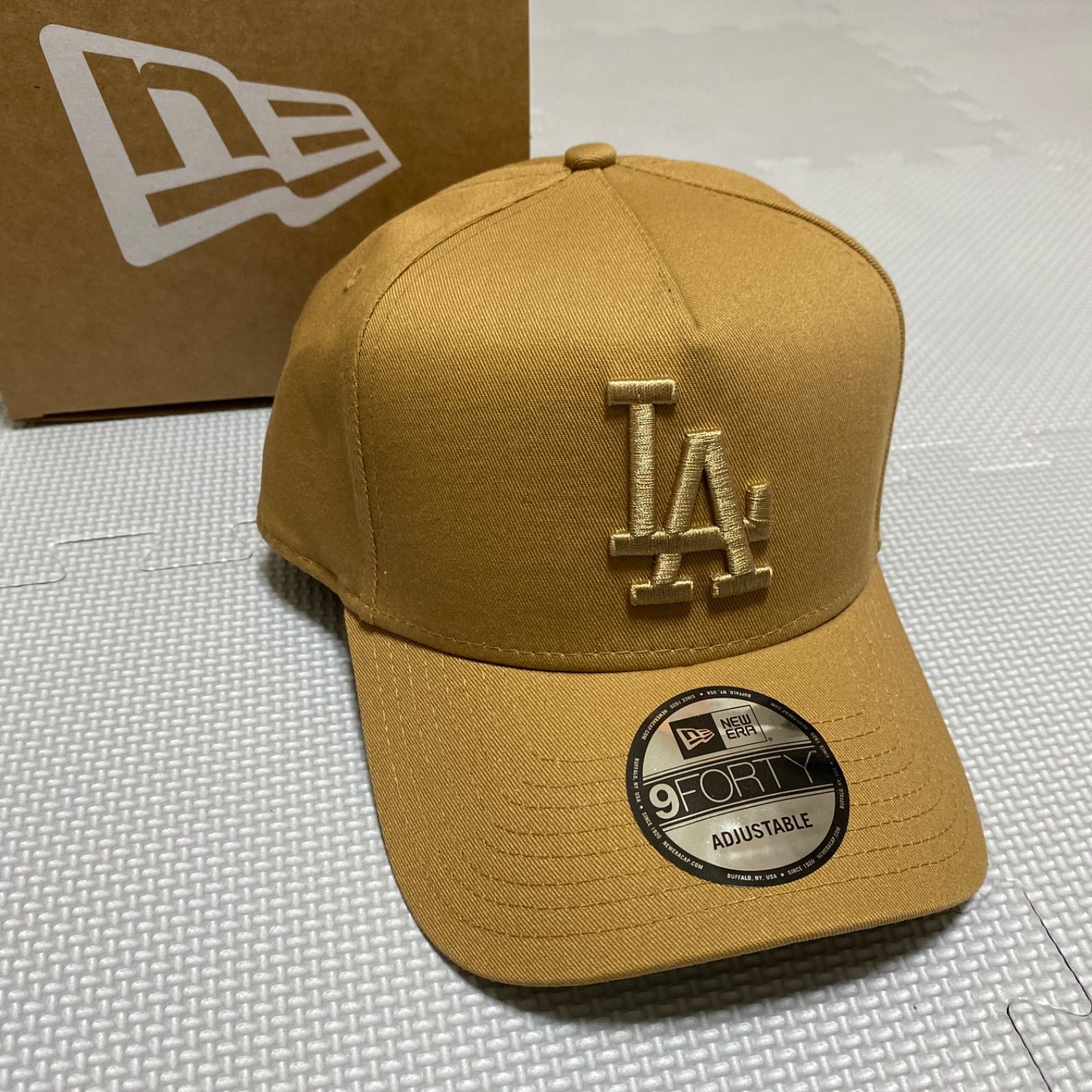 海外限定 NEWERA ロサンゼルス　ドジャース　キャップ  ウィート