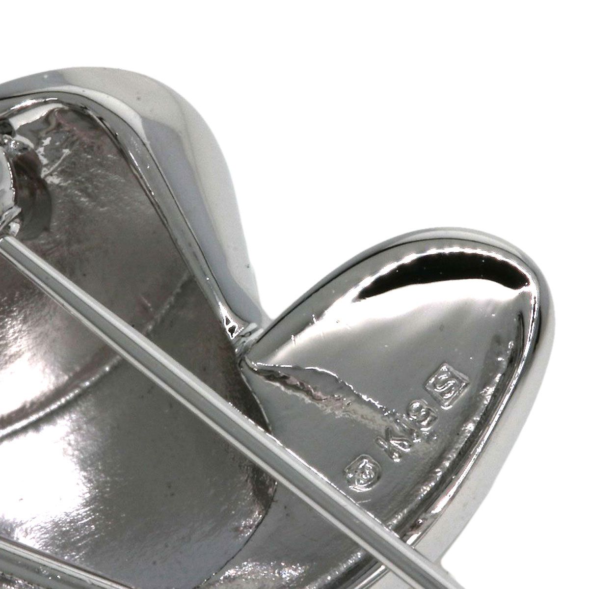 MIKIMOTO ミキモト 帽子モチーフ パール 真珠 ダイヤモンド ブローチ  