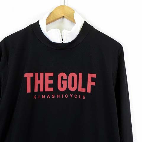 【美品】ゴルフウェア　木梨サイクル　KINASHI CYCLE 長袖ピステ M/大人気/完売品/新品/KINASHI CYCLE GOLF モックピステ 木梨