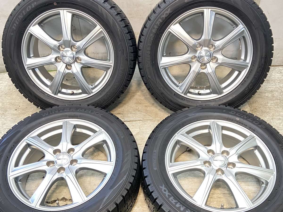 205/55R16 スタッドレスホイール4本セット DUNLOP WM02 引取 205/55R16 スタッドレスホイール4本セット DUNLOP WM02 引取 WINTER