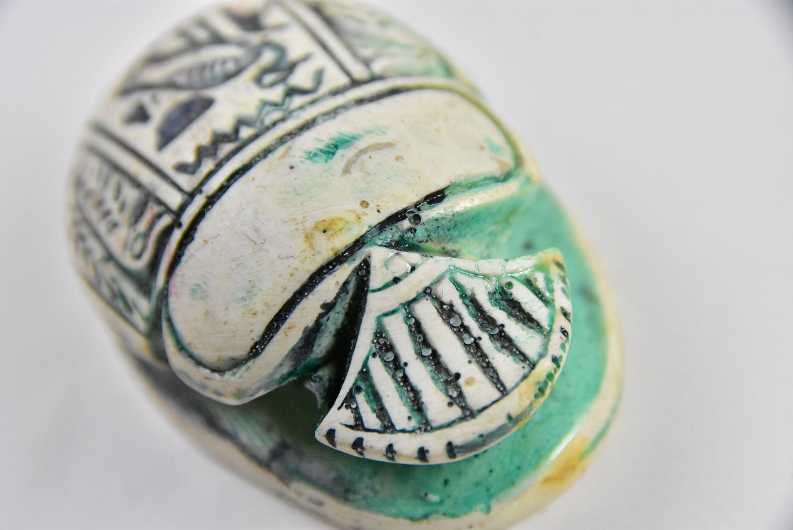 古代エジプト スカラベ(ケプリ神)のお守り 護符 フンコロガシ