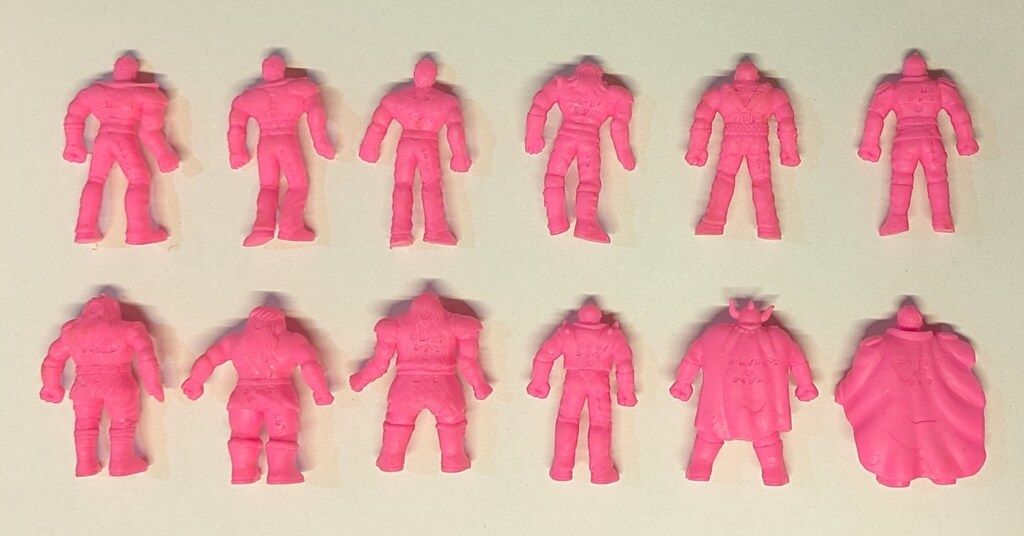 消しゴム スリムシリーズ 北斗の拳 全12種セット ピンク